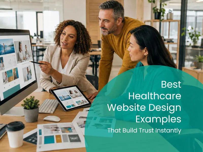 healthcare website design